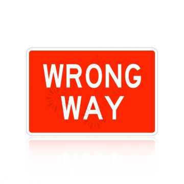 MUTCD R5-1a Wrong Way Sign